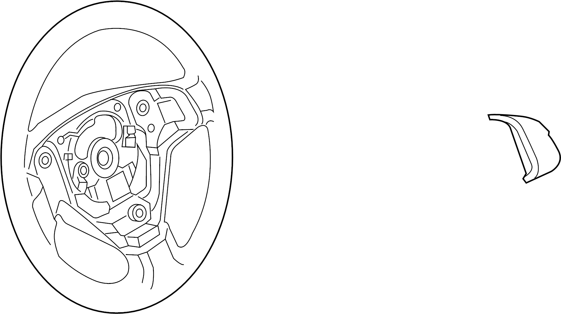 View FF1432980 BOSS, STEERING WHEEL Full-Sized Product Image