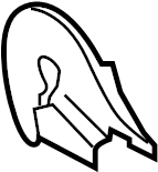 View CC43881F734 Seat Hinge Cover Full-Sized Product Image