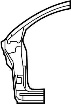 View C2Y570221G Body A-Pillar (Right, Front, Upper) Full-Sized Product Image