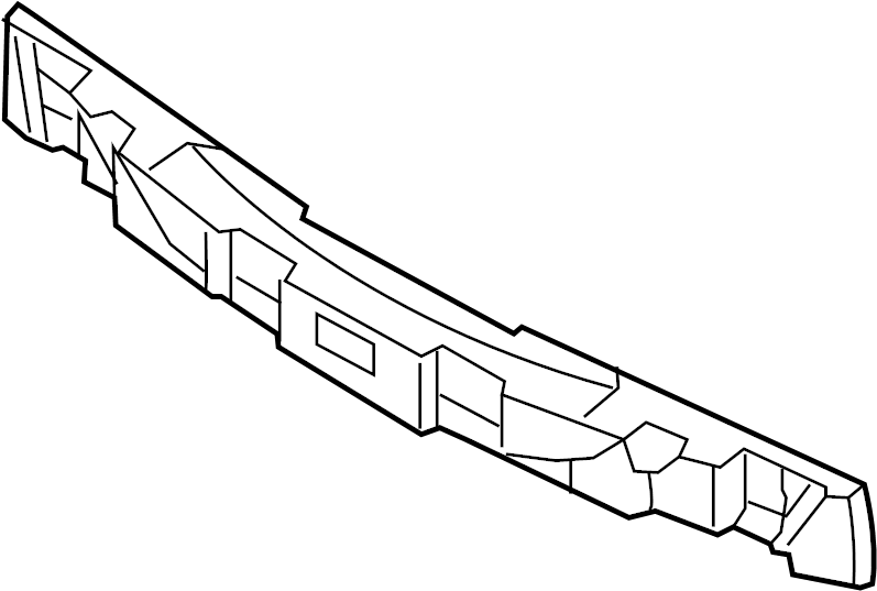 View CG4250111 Bumper Impact Absorber (Front) Full-Sized Product Image