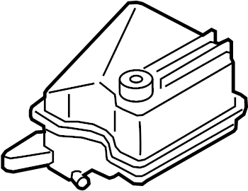 View LFB715350C Engine Coolant Reservoir (Right) Full-Sized Product Image