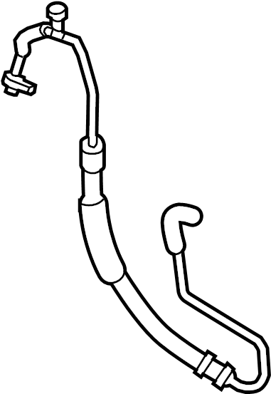 View CG3661461A Hose. Discharge. Air. (A/C). Refrigerant.  Full-Sized Product Image