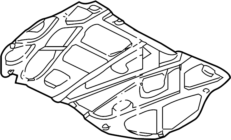 View C51356681 Hood Insulation Pad Full-Sized Product Image