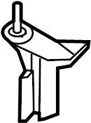 View C23654350 REINFORCED. Rail. Plate. Fender. Reinforcement. (Left, Front) Full-Sized Product Image