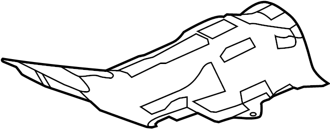 View C51356442 Floor Pan Heat Shield (Front) Full-Sized Product Image