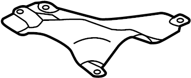 View C23556453C Floor Pan Heat Shield Full-Sized Product Image