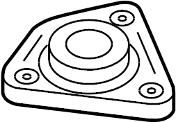 View C51334390 Suspension Strut Mount (Left, Upper) Full-Sized Product Image