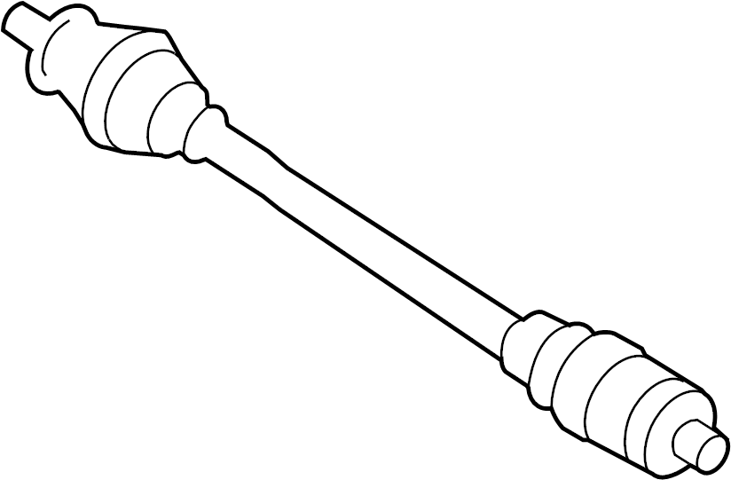 View GG6125600A CV Axle Assembly Full-Sized Product Image