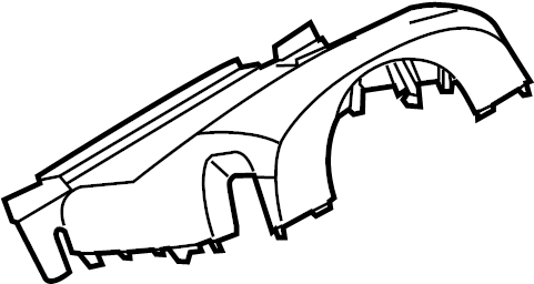 View C51360220 Steering Column Cover (Upper) Full-Sized Product Image