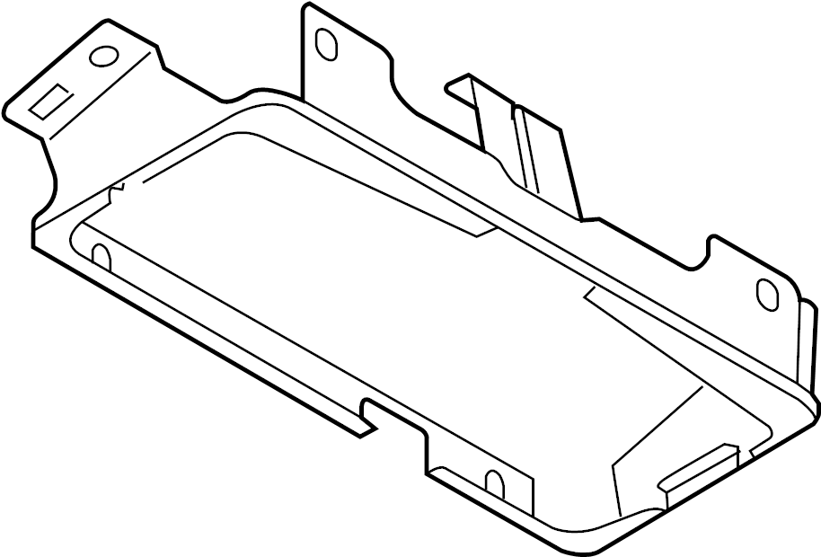View C2356998X Console Bracket (Upper) Full-Sized Product Image