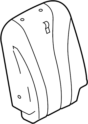 View CG3988231 34 Seat Back Cushion Cover (Right, Rear) Full-Sized Product Image