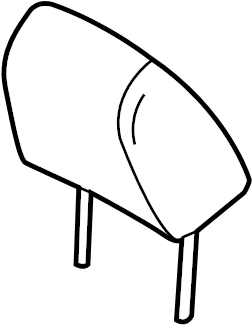 View CG3688291A34 Headrest Cover (Rear) Full-Sized Product Image