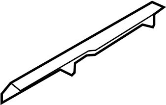 View CC29881K802 Seat Track Cover (Front, Lower) Full-Sized Product Image