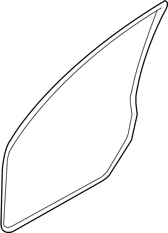 View C23559760G Door Seal (Left) Full-Sized Product Image
