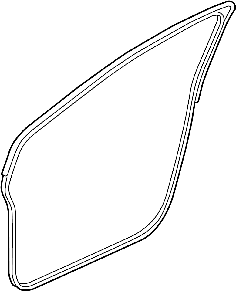 View C23568911A Door Seal (Right) Full-Sized Product Image