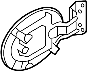 View C51342410 Fuel Filler Door (Front) Full-Sized Product Image