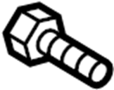 View 9YA02A213B Suspension Shock Absorber Mounting Bolt (Lower) Full-Sized Product Image