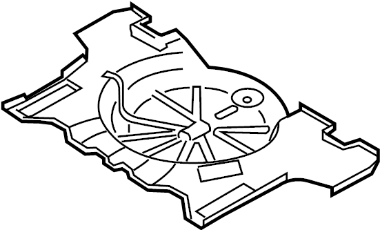 View C2Y55375XC Floor Pan (Rear) Full-Sized Product Image