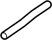 View C25367501A Liftgate Washer Hose (Rear, Upper) Full-Sized Product Image