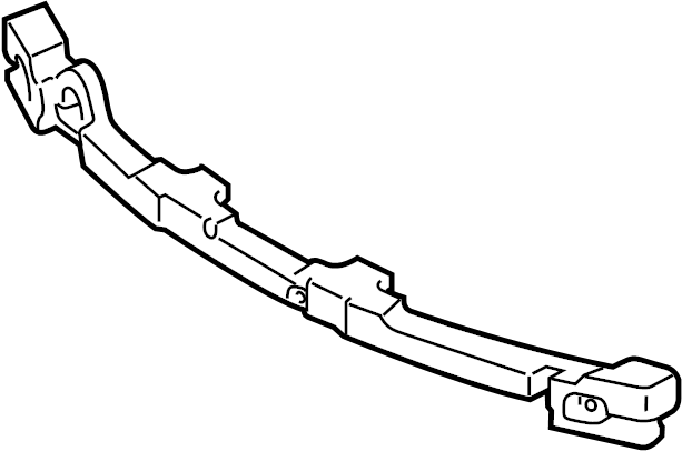 View EH4450111 Absorber. Foam, Bumper. (Front) Full-Sized Product Image