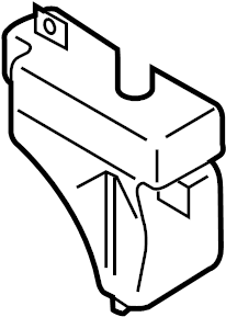 View L33L15350B SUB. Expansion Tank. Reservoir. Tank, - Radiator. (Right) Full-Sized Product Image