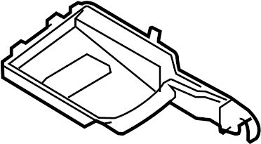 View GJ6A61A03 HVAC Unit Case (Lower) Full-Sized Product Image