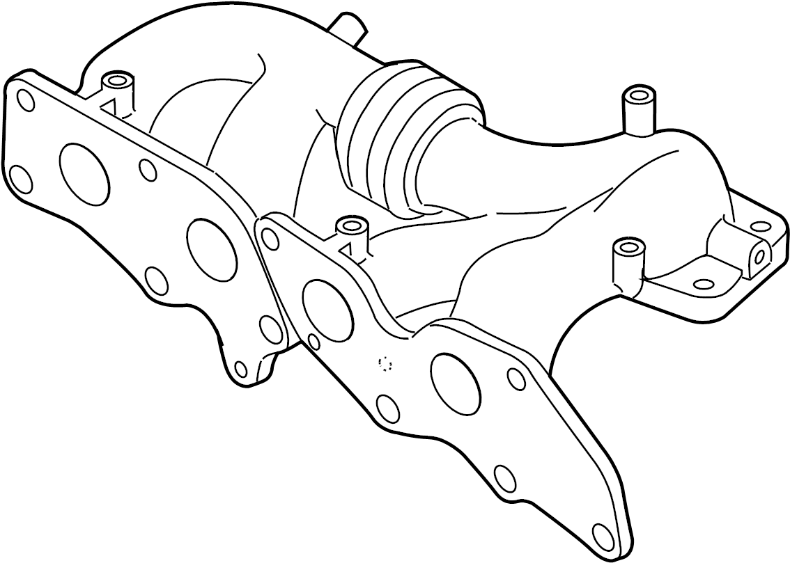 View L3K913450 Exhaust Manifold Full-Sized Product Image