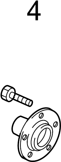 View GJ6A33062 Wheel. Bolt. Stud. Hub.  Full-Sized Product Image