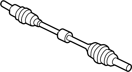 View GP432560XA CV Axle Assembly Full-Sized Product Image