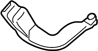 View E2Y157720C02 Seat Belt Receptacle (Rear) Full-Sized Product Image