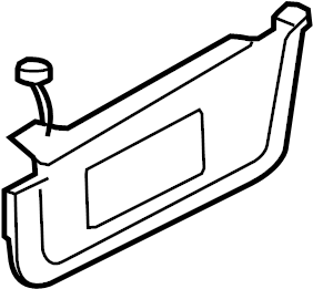 View EG2369320A34 SUN VISOR LT. Sunvisor.  Full-Sized Product Image