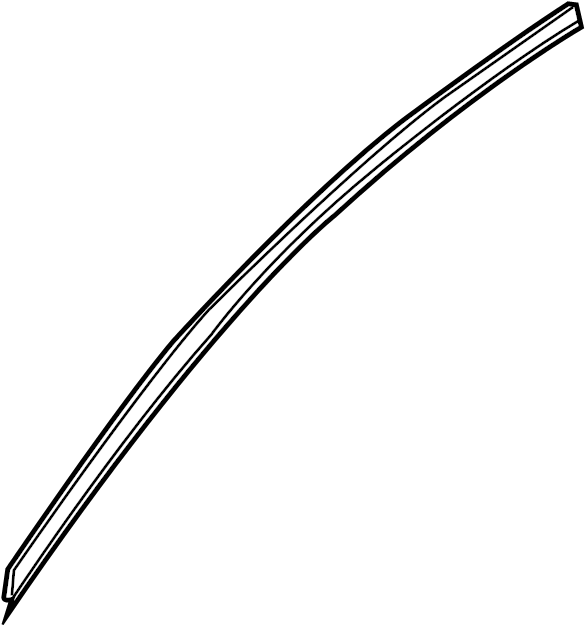 View EG2150981L Door Reveal Molding (Front, Rear, Upper) Full-Sized Product Image
