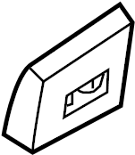 View EG2159950A Exterior Door Handle Pad (Front) Full-Sized Product Image