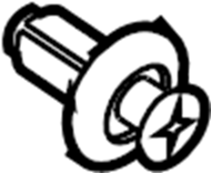 View UB3938672 Door Panel Carrier Clip (Front) Full-Sized Product Image