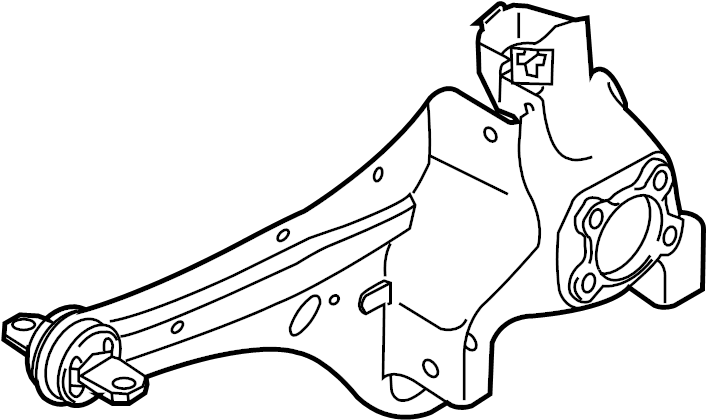 View EH4428250 Suspension Control Arm (Left, Rear, Lower) Full-Sized Product Image