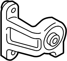 View EG252868YA Rubber, Mounting - Differential. (Left, Front) Full-Sized Product Image