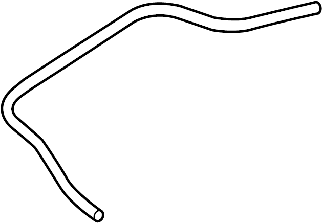 View EG6867501A Liftgate Washer Hose (Rear, Upper) Full-Sized Product Image