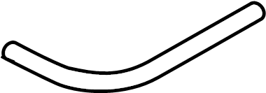 View EG6967501 Liftgate Washer Hose (Rear, Upper) Full-Sized Product Image