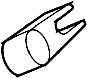 View EG2167395 Back Glass Wiper Arm Cap (Front) Full-Sized Product Image