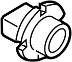 View GG2M513G7 Back Up Light Socket (Left) Full-Sized Product Image