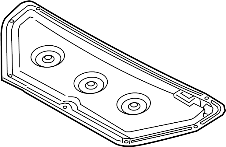 View KD6256681A Hood Insulation Pad Full-Sized Product Image