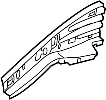 View KD535428X Fender Apron Reinforcement (Left, Rear) Full-Sized Product Image