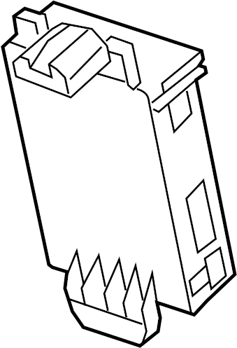 View KD45675Y0G Body Control Module (Rear) Full-Sized Product Image