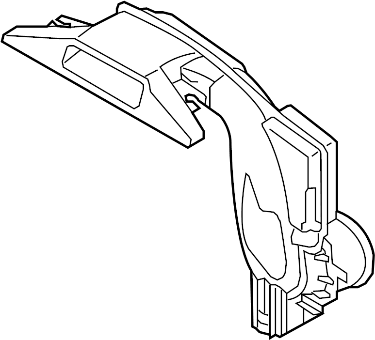 View PE0113200 Duct, Fresh Air.  Full-Sized Product Image