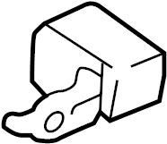 View KD3534970A Damper, Dynamic. Stabilizer link Damper.  Full-Sized Product Image