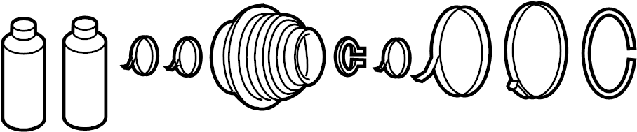 View FTB322530 CV Joint Boot Kit Full-Sized Product Image