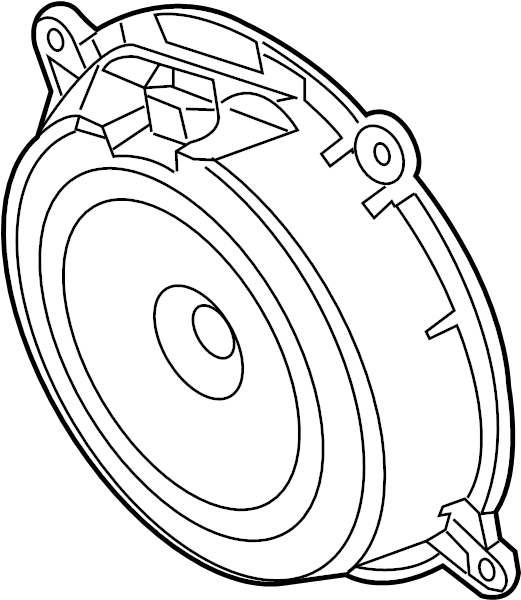 View KD4566A60 Speaker (Front, Upper) Full-Sized Product Image