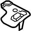 View KD45882L702 Seat Belt Guide Full-Sized Product Image