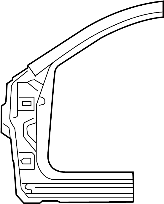 View KDY370221C Body A-Pillar (Right, Front, Upper) Full-Sized Product Image