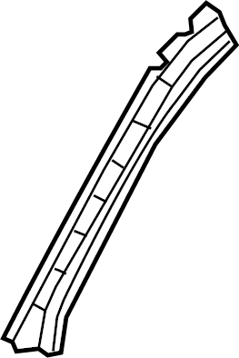 View KD5371240 Body A-Pillar Reinforcement (Left, Front, Upper) Full-Sized Product Image